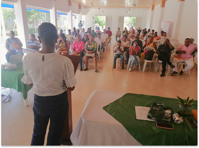 Encuentro comunitario de OSAVIPLAR